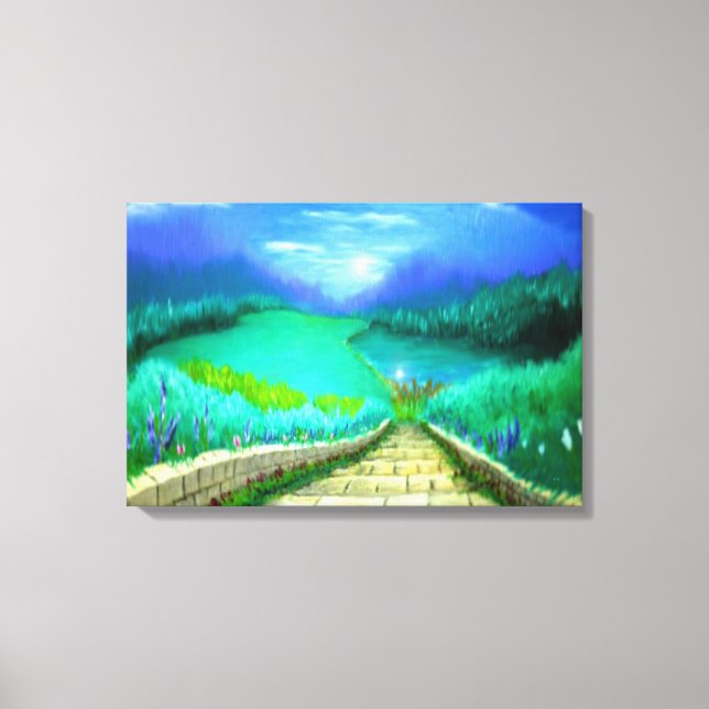 Impressão Em Tela Explore Life (Frente)