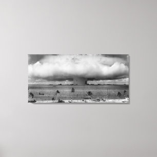 Impressão Em Tela Explosão 1946 do padeiro do evento das estradas