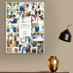 Impressão Em Tela Exposição de Fotos de Casamento da Maior Aventura<br><div class="desc">Colagem de fotos de casamento em tela com a letra "O Amor é a Maior Aventura" e personalizada com os nomes dos noivos e data do casamento. O modelo de colagem de fotos exibe automaticamente suas fotos de casamento nos formatos vertical, horizontal e quadrado. O design é mostrado em preto...</div>