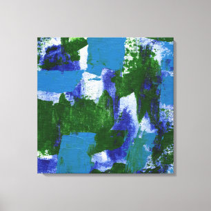 Impressão Em Tela Expressão abstrato nº 4 por Michael Moffa