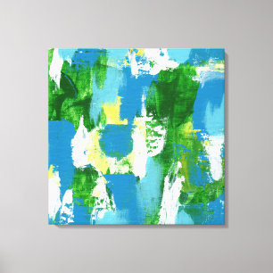 Impressão Em Tela Expressão abstrato nº 5 por Michael Moffa