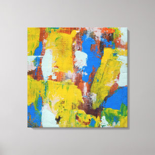 Impressão Em Tela Expressão abstrato nº 8 por Michael Moffa