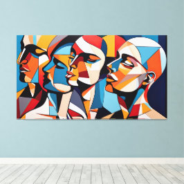 Impressão Em Tela Expressões elegantes