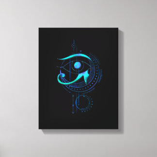 Impressão Em Tela Eye Of Ra Geometry Cosmic Spiritual