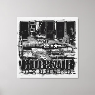 IMPRESSÃO EM TELA F4U CORSAIR