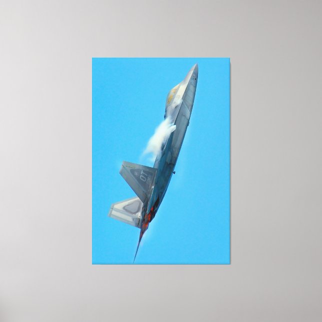 Impressão Em Tela F-22A RAPTOR 40x60 (Frente)
