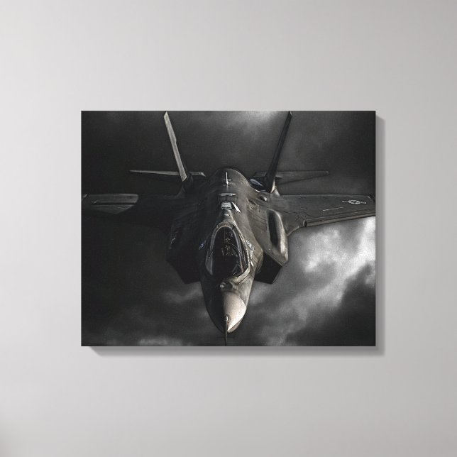 Impressão Em Tela F-35 Relâmpago II (Frente)