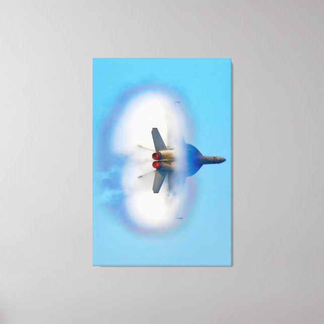 Impressão Em Tela F/A-18E SUPER HORNET 32x48 (Frente)