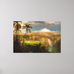 Impressão Em Tela F. E. IGREJA - Chá dos trópicos 1872