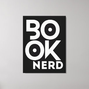 Impressão Em Tela Fã de Livros Lendo Livros Literatura
