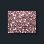 Impressão Em Tela Faaux Glitter Sparkles de rosa Dourado<br><div class="desc">Glitter grande rosa de ouro brilhante falso. NOTA: Estes são gráficos impressos planos - sem peças levantadas.</div>