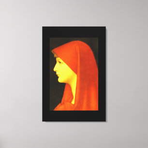 Impressão Em Tela Fabiola", Jean Jacques Henner_Portraits