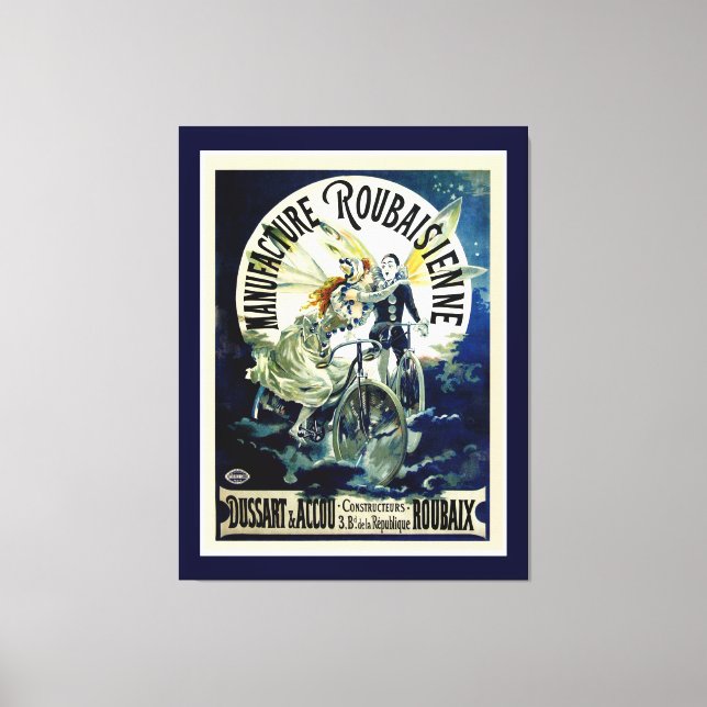 Impressão Em Tela Fabrico de robaisienne Bicicletas (Frente)