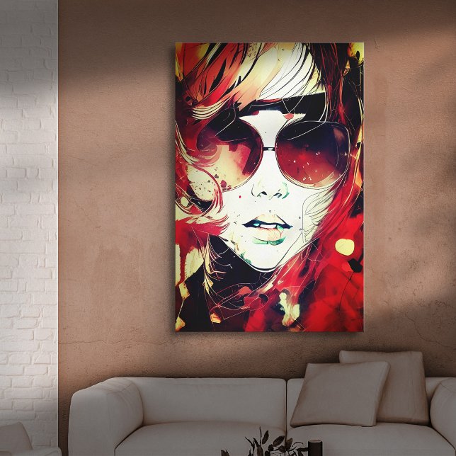 Impressão Em Tela Faces - 004 (Criador carregado)