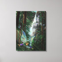 Fada e Castles Fantasy Art