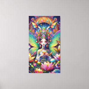 Impressão Em Tela Fada Vietnamita