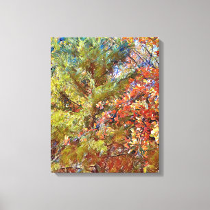 Impressão Em Tela Fall Autumn Season Nature Close Art
