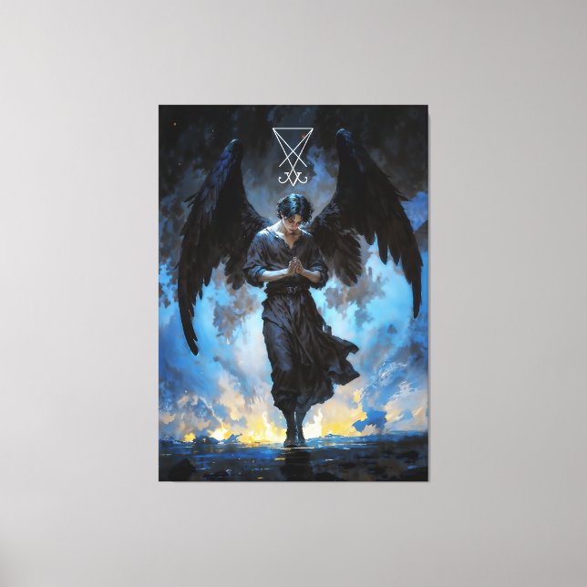 Impressão Em Tela Fallen Angel (Frente)