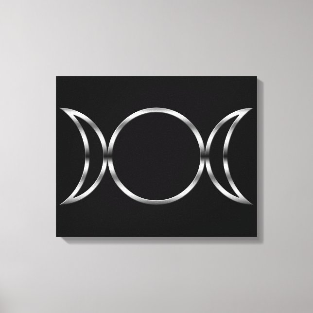 Impressão Em Tela Falln Pagan Triple Goddese Symbol (Frente)