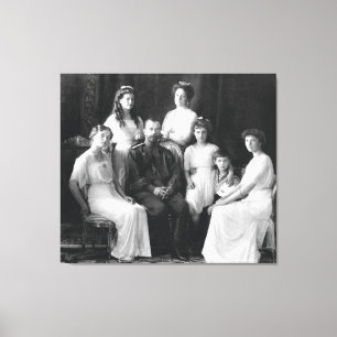 Impressão Em Tela Família imperial do russo, casa de Romanov (1913)