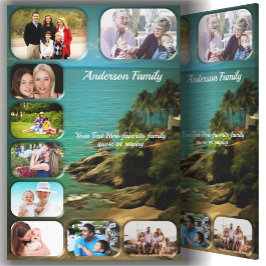 Impressão Em Tela Family Beach Dream 0026 Original Art