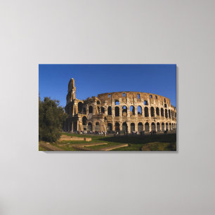 Impressão Em Tela Famoso Coliseu em Roma Itália Marco 2