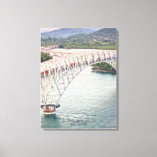 Impressão Em Tela Famous San Juanico Bridge, Ph. -