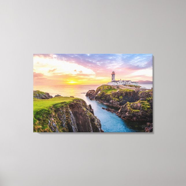 Impressão Em Tela Fanad Head Lighthouse Co. | Donegal Irlanda (Frente)