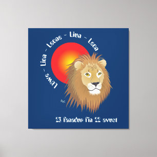 Impressão Em Tela Fanadur fin Liun 23 22 avust linho