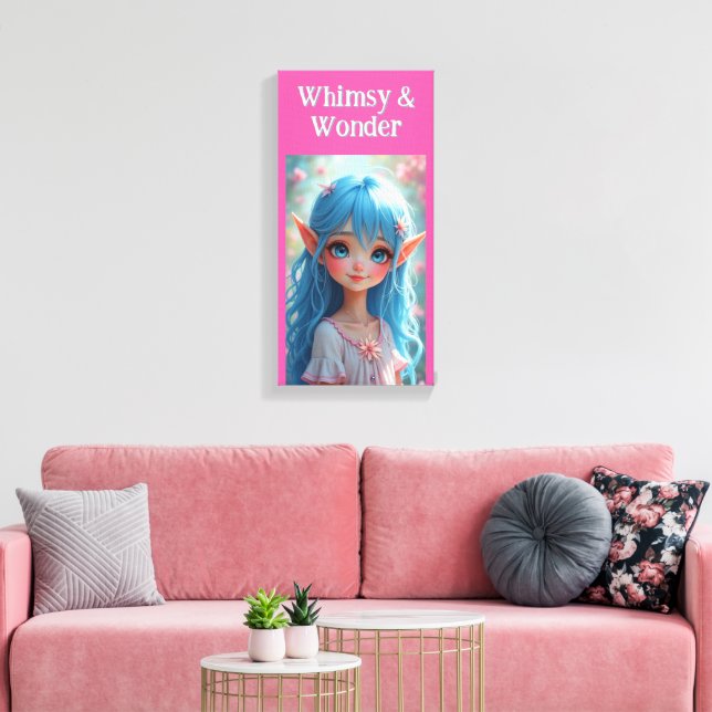 Impressão Em Tela Fantasia (Insitu(Sala de estar))