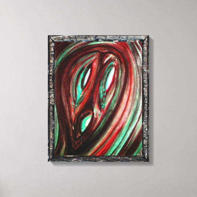 Impressão Em Tela Fantasma da solidão (Frente)