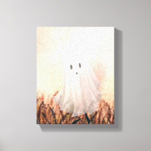 Impressão Em Tela Fantasma em Aquarela no Prado