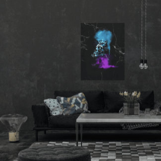 Impressão Em Tela Fantasy Design | Cryptocurrency | Ethereum Marble