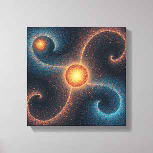 Impressão Em Tela fantazy universo Arte de Muro de Sonhos Cósmicos