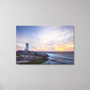 Impressão Em Tela Faróis Farol da Nova Escócia de Peggy