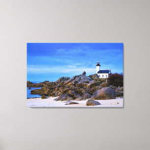 Impressão Em Tela Faróis   Phare de Pontusval França Finistere