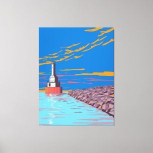 Impressão Em Tela Farol