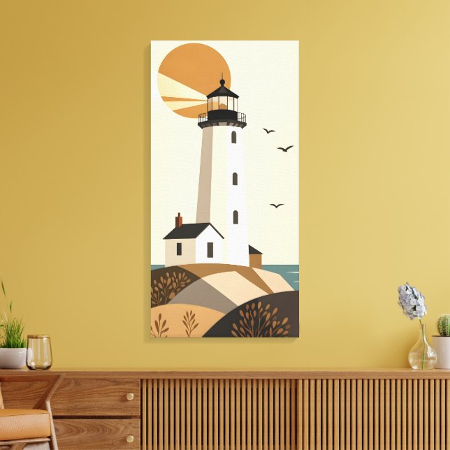 Impressão Em Tela Farol (Insitu(Sala de estar))