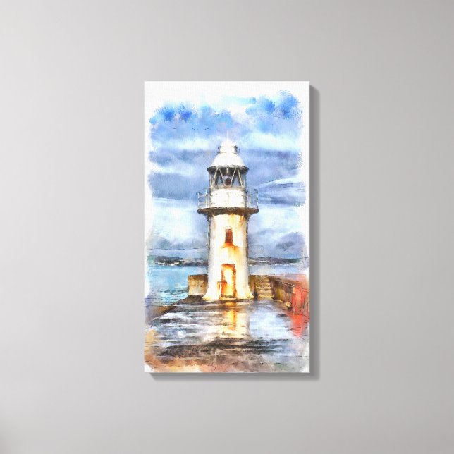 Impressão Em Tela Farol (Frente)