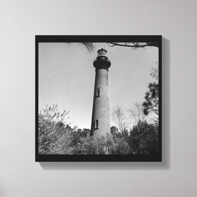 Impressão Em Tela Farol Currituck (Frente)