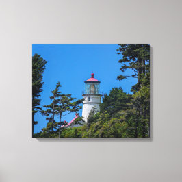 Impressão Em Tela Farol da Cabeça de Heceta na Costa do Oregon