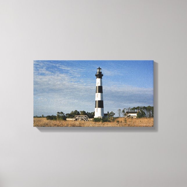 Impressão Em Tela Farol de Bodie Island (Frente)