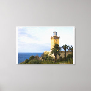Impressão Em Tela Farol de Cabo Spartel em Tânger Marrocos