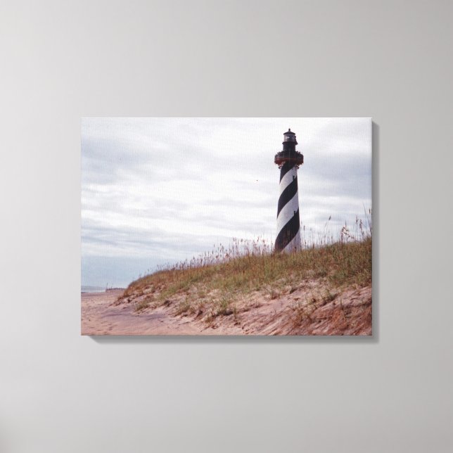 Impressão Em Tela Farol de Cape Hatteras (Frente)