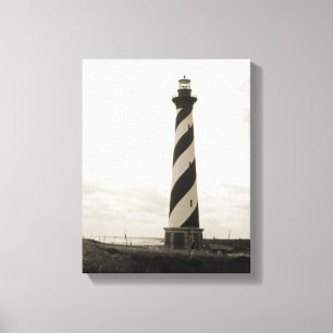 Impressão Em Tela Farol de Hatteras do cabo
