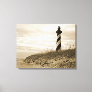 Impressão Em Tela Farol de Hatteras do cabo