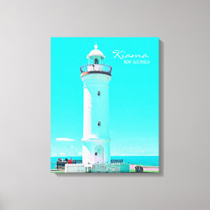 Impressão Em Tela Farol de Kiama NSW Austrália