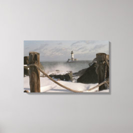 Impressão Em Tela Farol do Canal Park