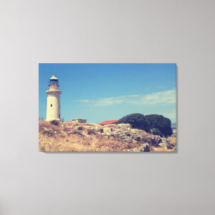 Impressão Em Tela Farol em Paphos