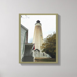 Impressão Em Tela Farol Sandy Hook